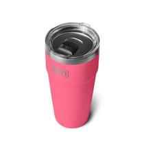 Copo YETI Rambler 887ml empilhável de aço inoxidável rosa Copo YETI Rambler 887ml empilhável de aço inoxidável rosa