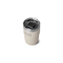 Copo YETI Rambler Empilhável 240ml - Aço Inoxidável com Tampa Copo YETI Rambler Empilhável 240ml - Aço Inoxidável com Tampa