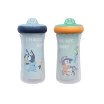 Copos com canudinho isolados The First Years Bluey 270 ml e mais de 12 meses