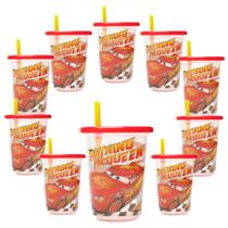 Copos com Canudo para Bebês The First Years Carros 10 oz, 10 Unidades Copos com Canudo para Bebês The First Years Carros 10 oz, 10 Unidades