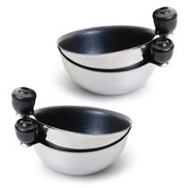 Copos de aço inoxidável de reposição para Egg Poacher (4) Copos de aço inoxidável de reposição para Egg Poacher (4)