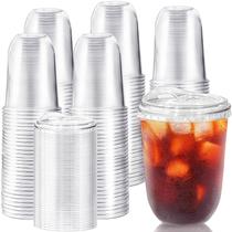 Copos de Bebida Alaeseje PET Transparente 473 ml Pacote com 100 Copos de Bebida Alaeseje PET Transparente 473 ml Pacote com 100