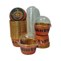 Copos De Bolo Descartáveis Estilo Halloween 50pcs Copos Resistentes Ao Calor Para Cupcake E Muffin