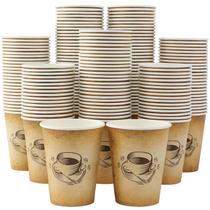Copos de café de papel descartáveis Clawsoff 300, pacote 350 ml, 12 onças