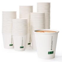 Copos de café de papel descartáveis LITOPAK 210 Pack 300mL