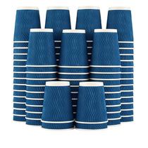 Copos de café descartáveis Lamosi 240mL 120 Pack Navy Copos de café descartáveis Lamosi 240mL 120 Pack Navy