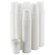 Copos de café descartáveis NYHI 240mL White Paper, pacote 150 Copos de café descartáveis NYHI 240mL White Paper, pacote 150