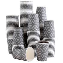Copos de café Lamosi 350ml, pacote com 180 copos de papel descartáveis
