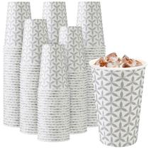 Copos de café Lamosi, pacote 180, 473 ml, papel à prova de vazamentos, 16 onças Copos de café Lamosi, pacote 180, 473 ml, papel à prova de vazamentos, 16 onças