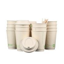 Copos de café Living Balance, compostáveis, 350 ml, pacote com 75 Copos de café Living Balance, compostáveis, 350 ml, pacote com 75