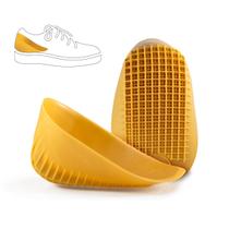 Copos de calcanhar Tuli's Classic para fascite plantar amarelos grandes