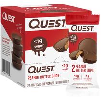 Copos de chocolate com manteiga de amendoim Quest Nutrition 12 unidades