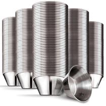 Copos de condimento Stock Your Home em aço inoxidável 45mL x120