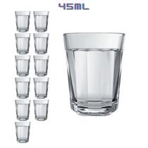 Copos de Dose Americano 45ml Tequila Whisky Cachaça - 12un