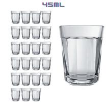 Copos de Dose Americano 45ml Tequila Whisky Cachaça - 24un