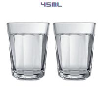 Copos de Dose Americano 45ml Tequila Whisky Cachaça - 2un Copos de Dose Americano 45ml Tequila Whisky Cachaça - 2un