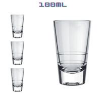 Copos de Dose Caninha 100ml Tequila Whisky Cachaça - 4un