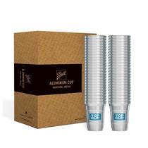 Copos de festa de alumínio reutilizáveis Top Cup 473 ml, pacote com 30