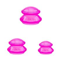 Copos De Massagem a Vácuo De Silicone, Sucção Anti-Celulite, Copos De Massagem Facial De Tecido