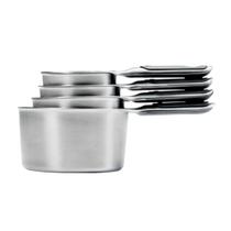 Copos de medição OXO Good Grips em aço inoxidável 4 peças Copos de medição OXO Good Grips em aço inoxidável 4 peças