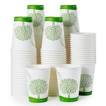 Copos de papel compostáveis EcoLipak 240 ml 240 unidades 12 onças