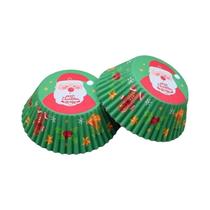 Copos De Papel Descartáveis Antiaderentes Em Formato De Árvore De Natal 100un. Suportes Para Doces Copos De Papel Descartáveis Antiaderentes Em Formato De Árvore De Natal 100un. Suportes Para Doces