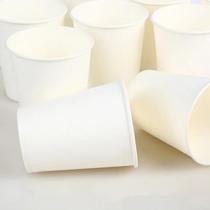 Copos De Papel Descartáveis brancos Puros 250ml 50100 Pacote Para Festas De Leite De Chá De Café