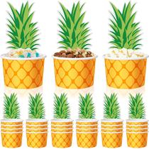 Copos de papel descartáveis Suclain Pineapple 240mL (24 conjuntos) Copos de papel descartáveis Suclain Pineapple 240mL (24 conjuntos)