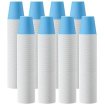 Copos de papel descartáveis Turbo Bee 600, pacote com 150 ml de bebida gelada