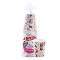 Copos de papel Glad para crianças Disney Mickey & Friends 250 ml 24 quilates