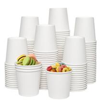 Copos de papel JOLLY CHEF, pacote de 4 onças e 300, minicopos brancos para enxaguante bucal Copos de papel JOLLY CHEF, pacote de 4 onças e 300, minicopos brancos para enxaguante bucal