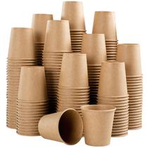 Copos de papel Kraft descartáveis Lamosi 600 Pack 90mL para banheiro Copos de papel Kraft descartáveis Lamosi 600 Pack 90mL para banheiro
