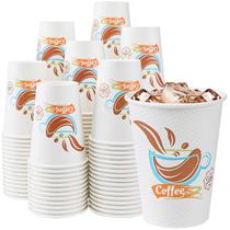 Copos de papel para café Lamosi 350ml, pacote 500 para água quente ou fria Copos de papel para café Lamosi 350ml, pacote 500 para água quente ou fria