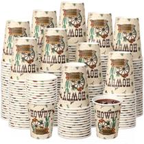 Copos de papel Skyley Western Cowboy 280 ml (100 unidades) Copos de papel Skyley Western Cowboy 280 ml (100 unidades)