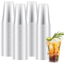 Copos de plástico Clawsoff 350 ml transparentes, 300 unidades, descartáveis