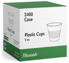 Copos de plástico descartáveis Bluetable 150mL 2400 pacote/estojo