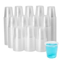 Copos de plástico descartáveis YEEHAW 90mL, pacote com 500 unidades, sem BPA, transparentes Copos de plástico descartáveis YEEHAW 90mL, pacote com 500 unidades, sem BPA, transparentes