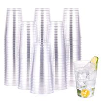Copos de plástico JOLLY CHEF 350ml Clear, pacote com 100 unidades para festa