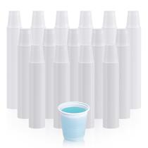 Copos de plástico Lilymicky 2000, pacote 90ml, brancos descartáveis