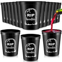 Copos de plástico Remberry Death to My 20 e 30º aniversário Copos de plástico Remberry Death to My 20 e 30º aniversário