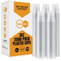 Copos de plástico Turbo Bee 2500Pack 90mL para degustação de bebidas Copos de plástico Turbo Bee 2500Pack 90mL para degustação de bebidas