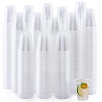 Copos de plástico Turbo Bee de 5 onças (150 mL) transparentes descartáveis x1000 Copos de plástico Turbo Bee de 5 onças (150 mL) transparentes descartáveis x1000