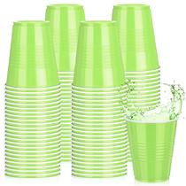 Copos de plástico verde limão Pickmesh, pacote com 50 ml