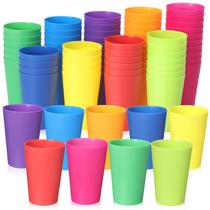 Copos de plástico Yahenda, pacote de 100, 160 ml, reutilizáveis para crianças Copos de plástico Yahenda, pacote de 100, 160 ml, reutilizáveis para crianças