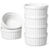 Copos de pudim Ramekins LE TAUCI Creme Brulee, 120 ml, conjunto de 6 Copos de pudim Ramekins LE TAUCI Creme Brulee, 120 ml, conjunto de 6