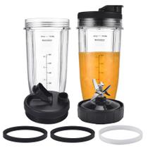 Copos de reposição GahSelec 700mL para Nutri Ninja BL682-30 etc
