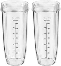 Copos de reposição, pacote com 2 copos de 950 ml para o liquidificador Nutri Ninja