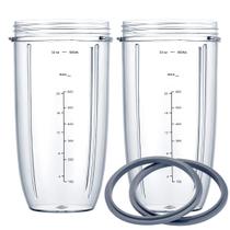 Copos de reposição VGEFC para liquidificador Nutribullet 900W 600W 4PCS