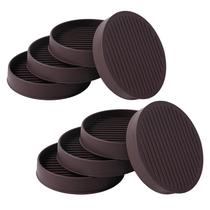 Copos de rodízio para móveis Jayen, almofadas antiderrapantes de borracha de 3 x 3 polegadas Copos de rodízio para móveis Jayen, almofadas antiderrapantes de borracha de 3 x 3 polegadas