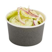 Copos de sobremesa Restaurantware Coppetta 350 ml de papel cinza x50